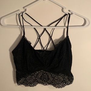 Gilly Hicks Lace Black Bralette